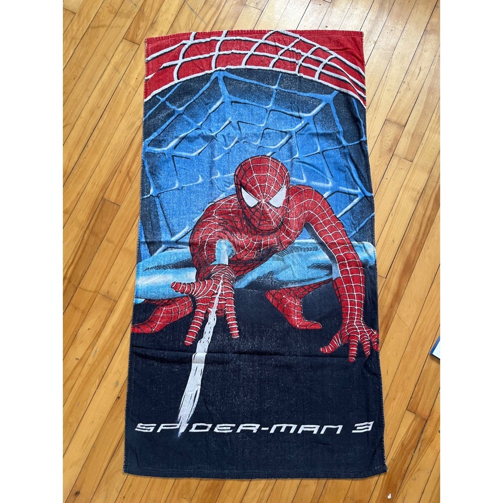 Spider Man 3 Movie Beach Towel 28"x54" Marvel Superhero Tobey Maguire